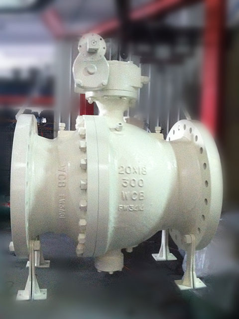 Cast Trunnion Ball Valve