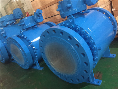 Trunnion Ball Valve Completed for PEMEX